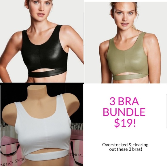 Victoria's Secret Other - 3 BRA BUNDLE!  NWT!  VICTORIA'S SECRET SPORT BRAS